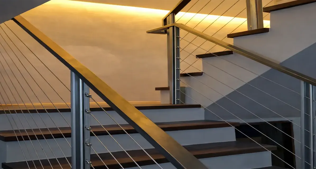 Invisible Grill for Staircases