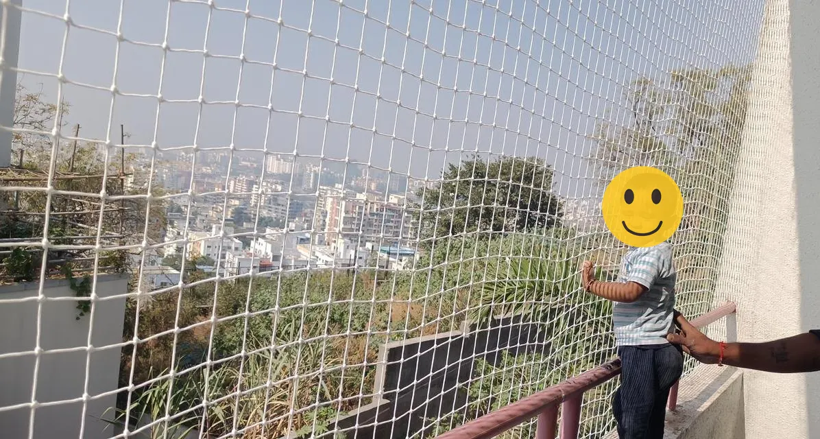 Kids Safety Net for Balcony